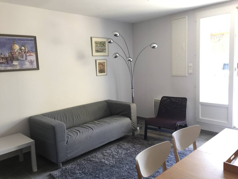 Séjour avec TV