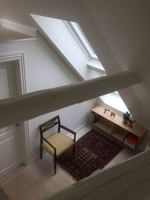 Townhouse with three floors and many charming details