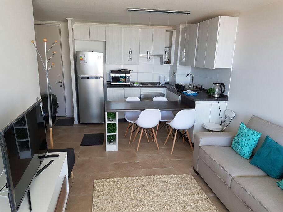 Living y cocina