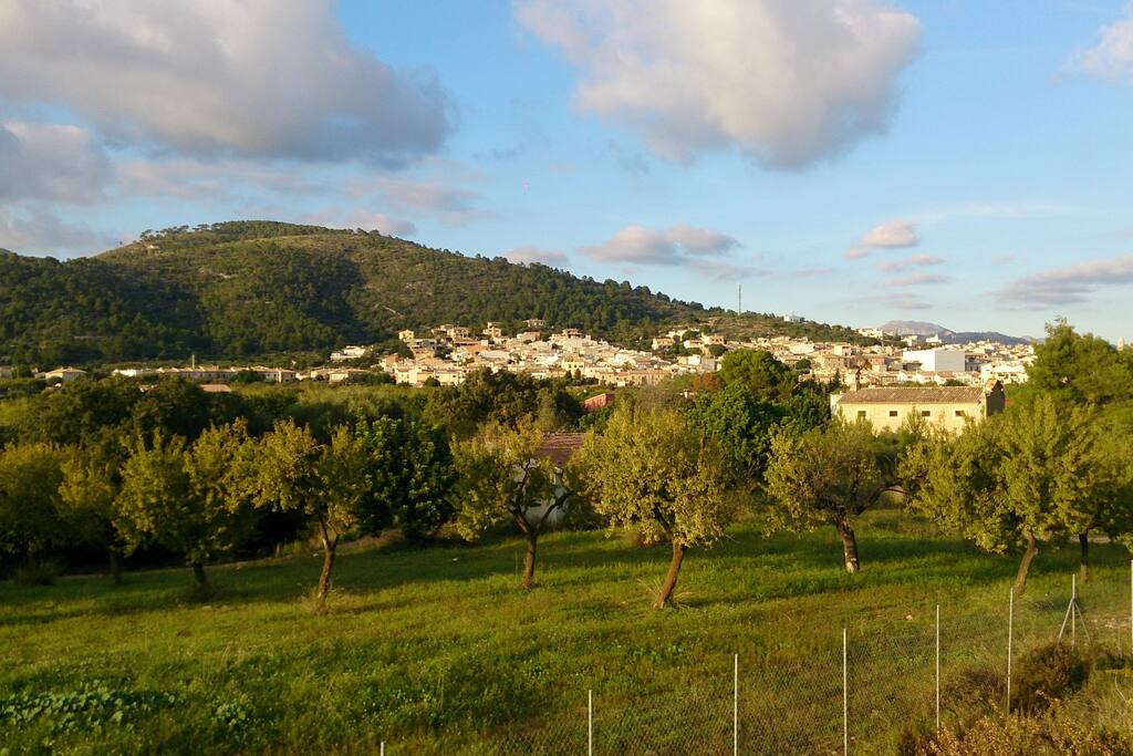 Vista de LLOSETA desde uno de sus accesos