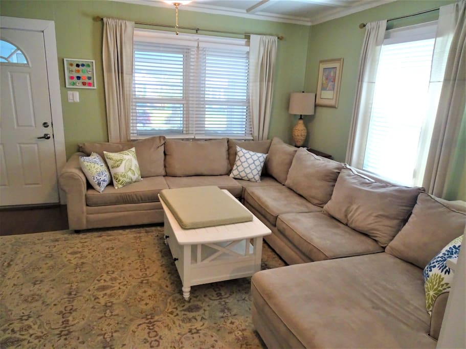 Big Sectional sofa in Living Room