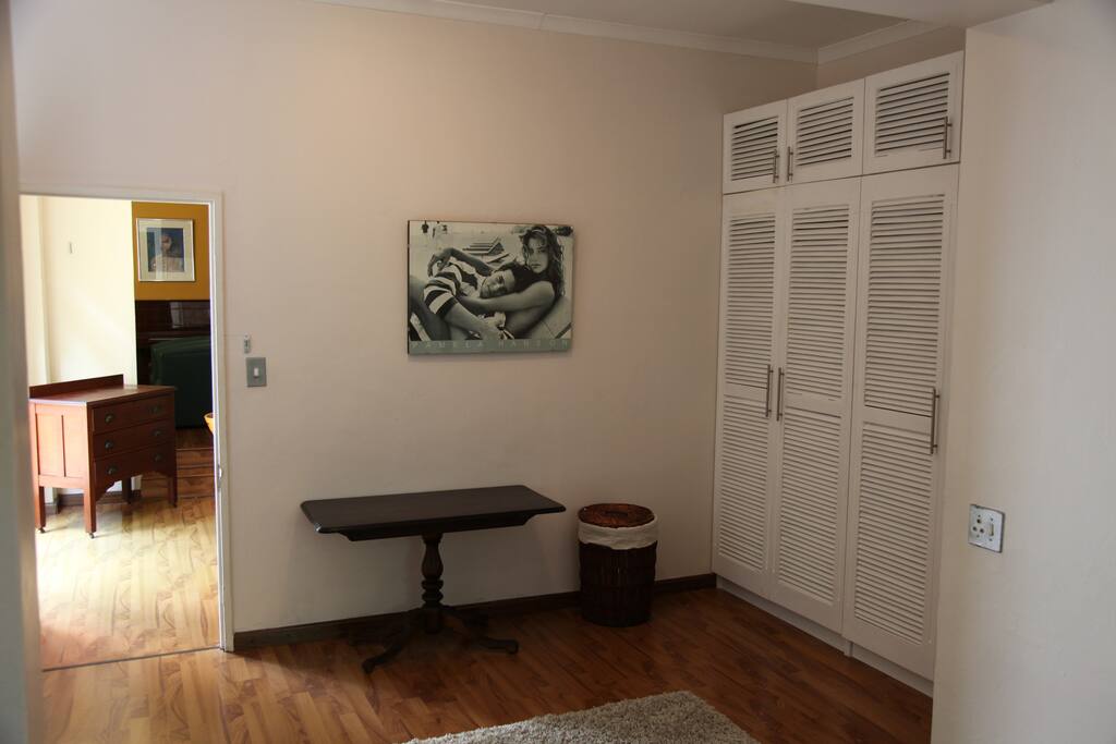 Next to kitchen