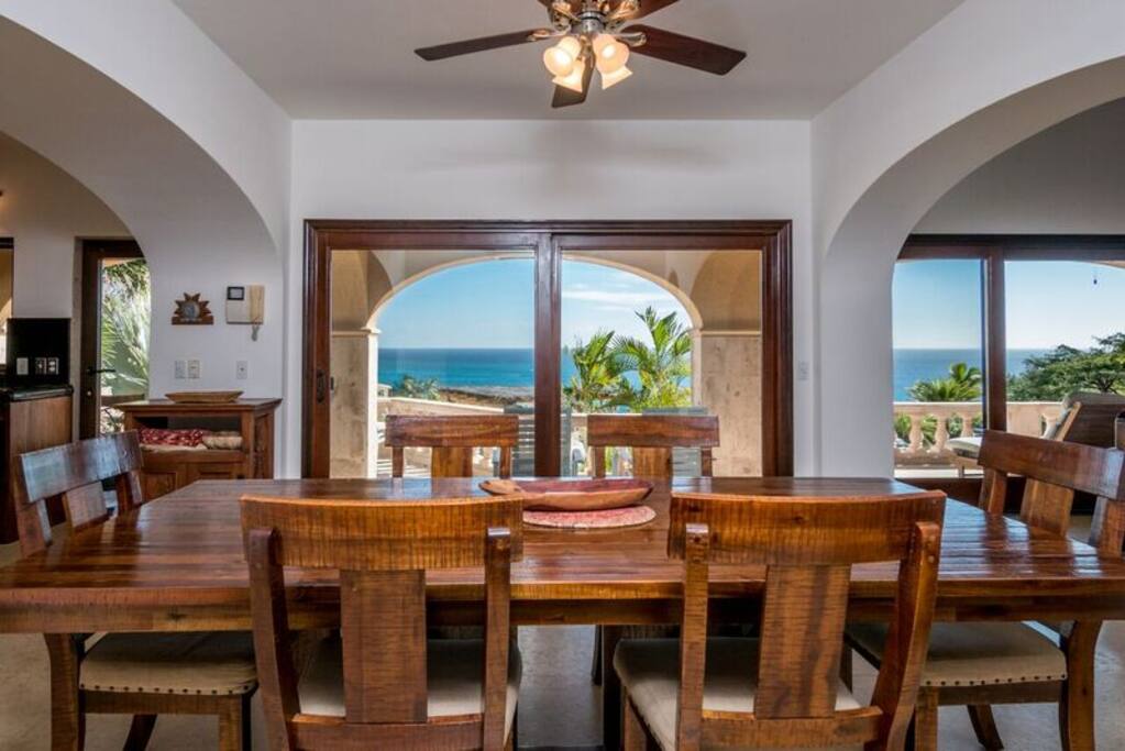 Open living and dinning area