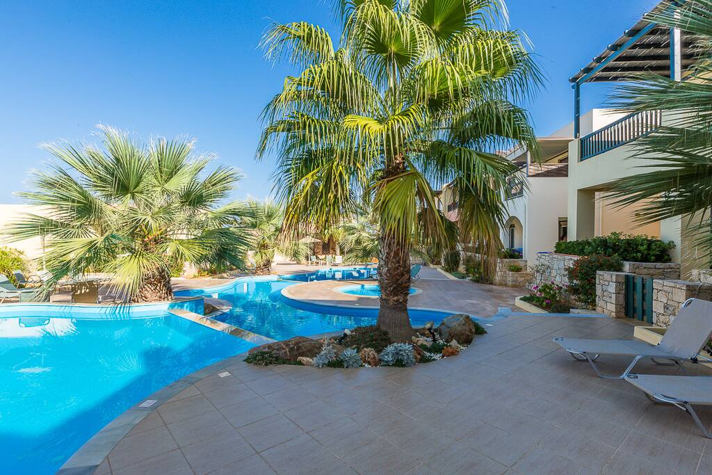 There is also a special, shallow pool, designed for children!