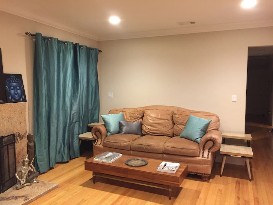 Comfy Leather Sofa