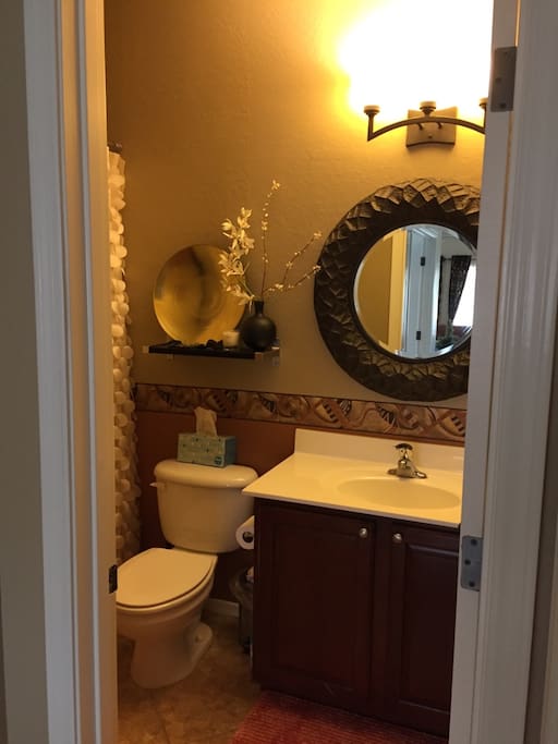 Stylish private bathroom