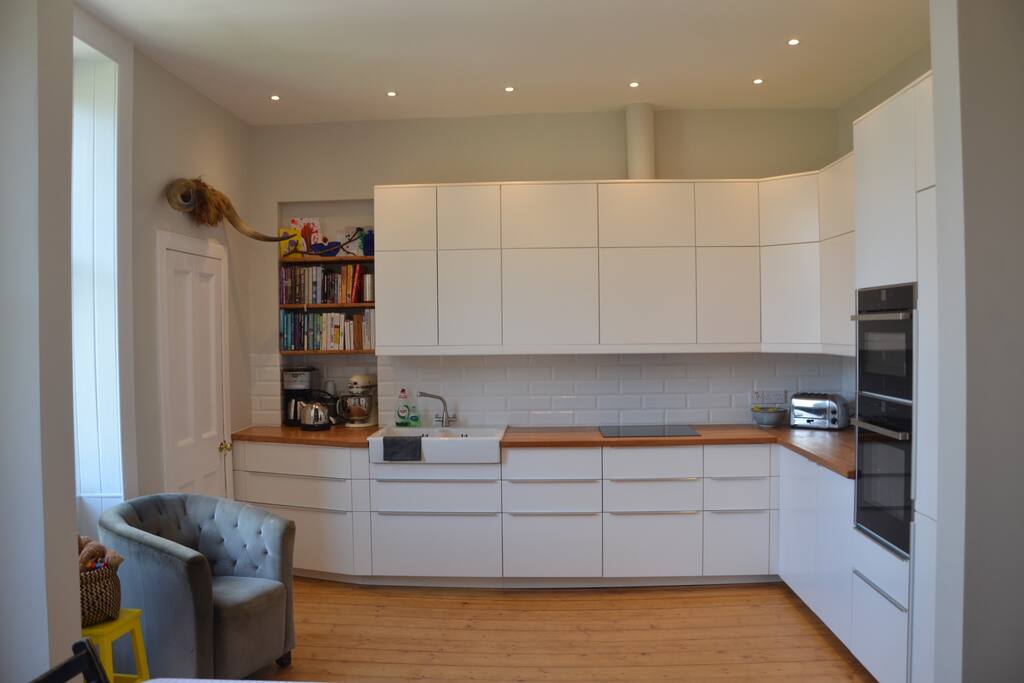 Kitchen with all modern appliances