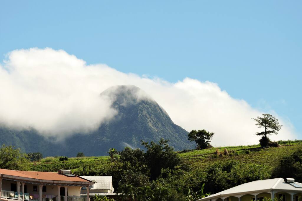 Vue sur les Pitons du Carbet