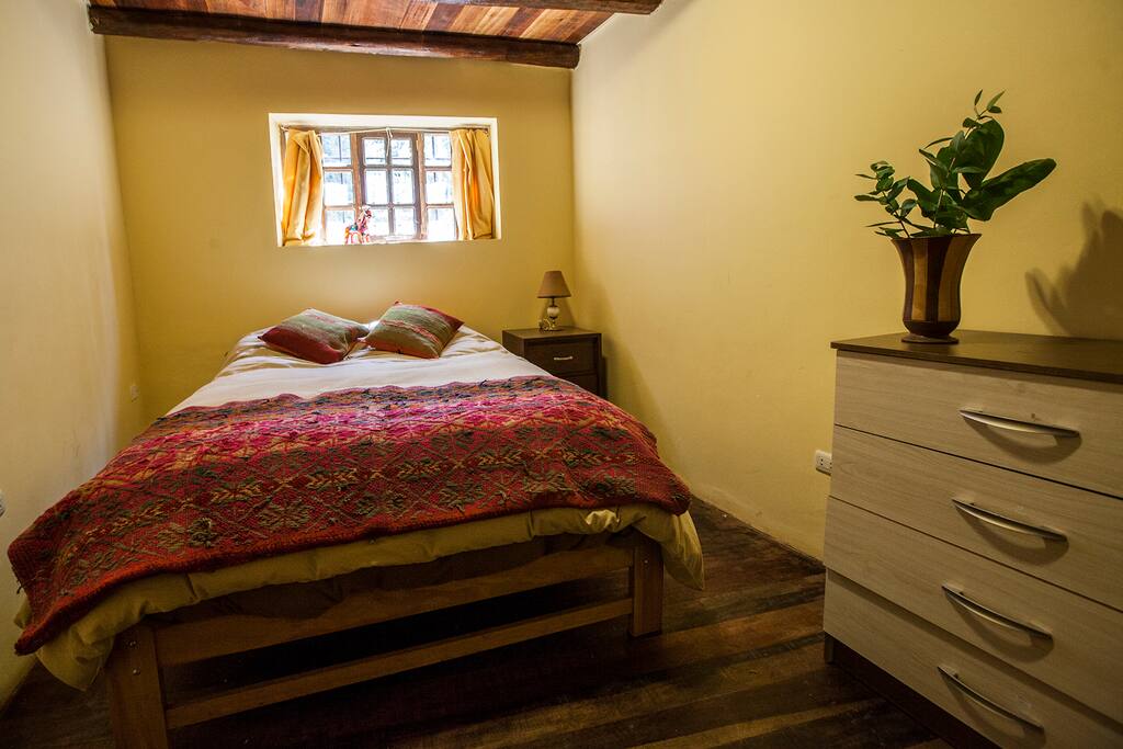Room 2 with one double bed