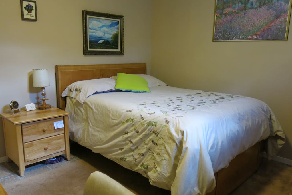 Double bed.