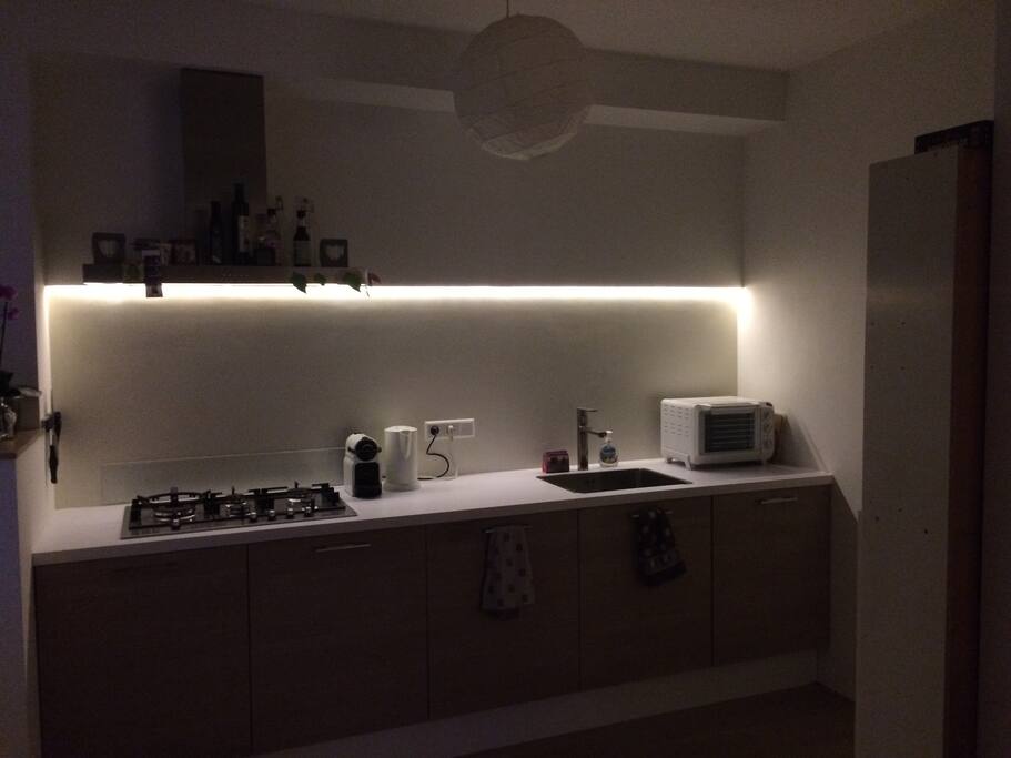Modern kitchen with dishwasher
