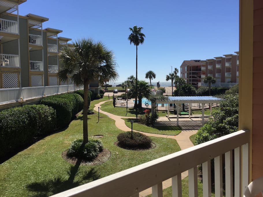 View from the balcony