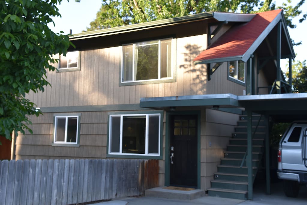 Upper and lower duplex - both rented through Airbnb