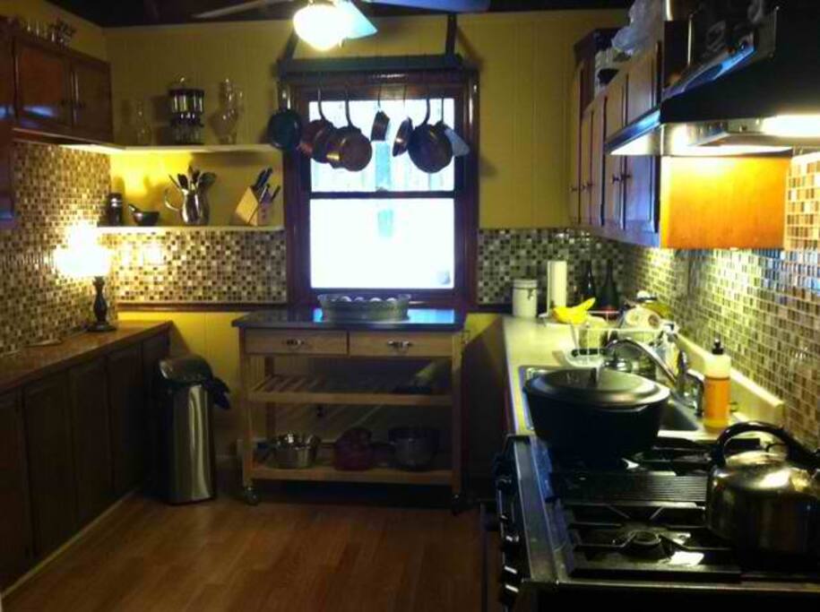 Gourmet kitchen