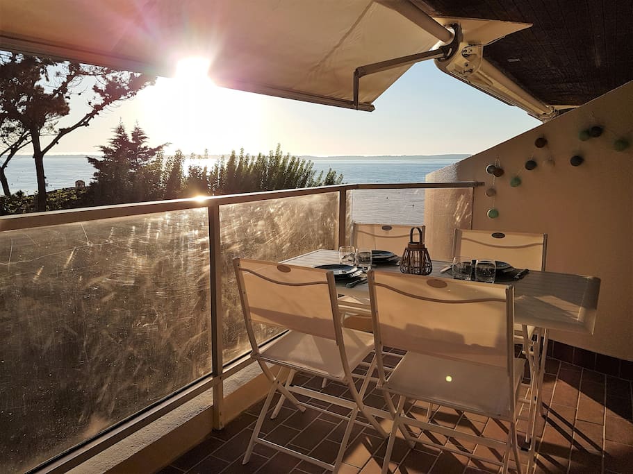 La vue depuis l'appartement