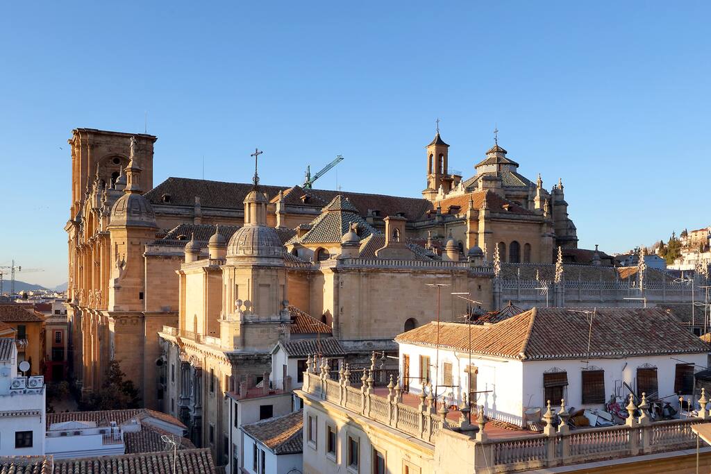View of the Cathedral from our apartment.
