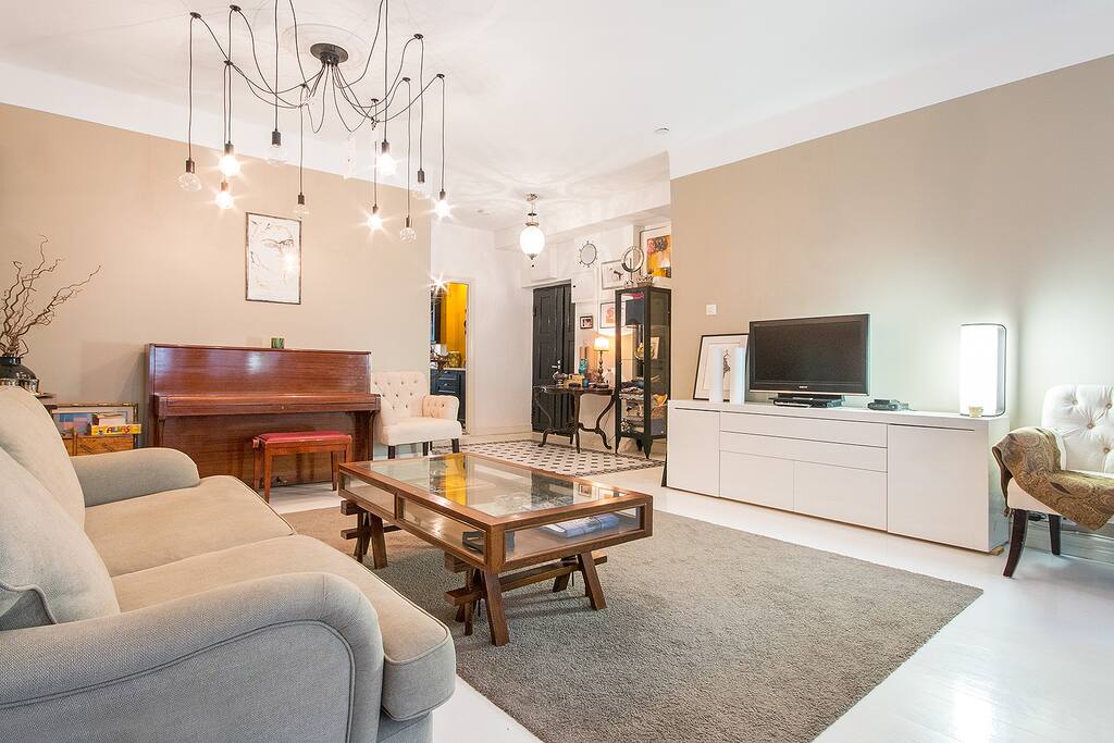 The living room