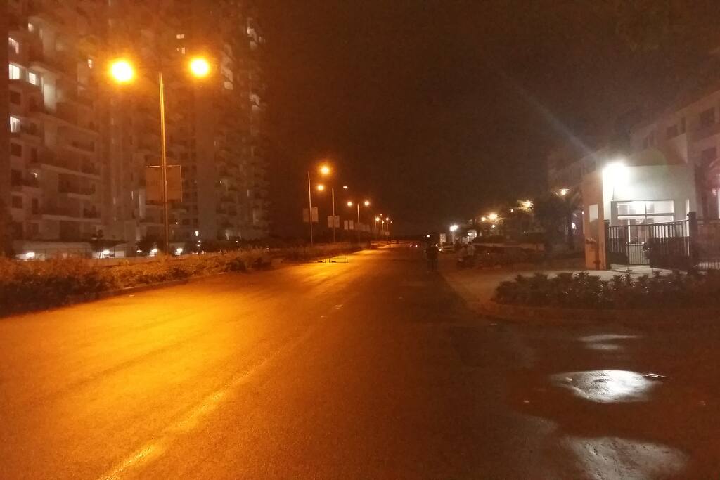 Night view of society