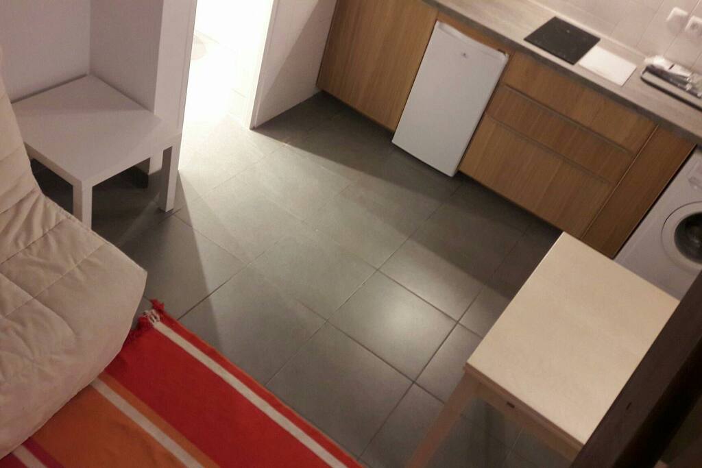 pièce principale vue de la mezzanine