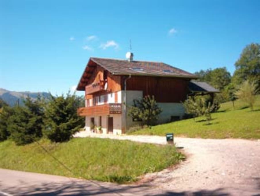 Le Chalet en été