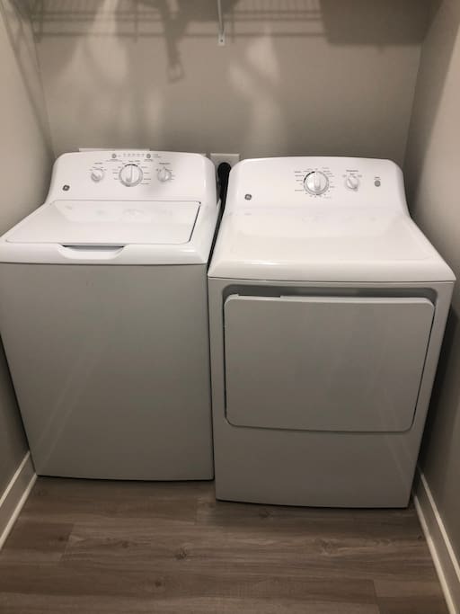 Washer and Dryer in Unit