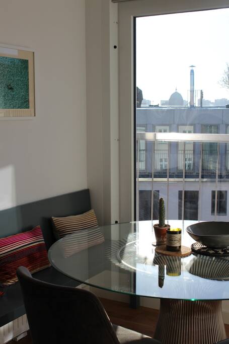 Dining table fits 5 people