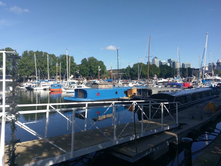 Central but peaceful location