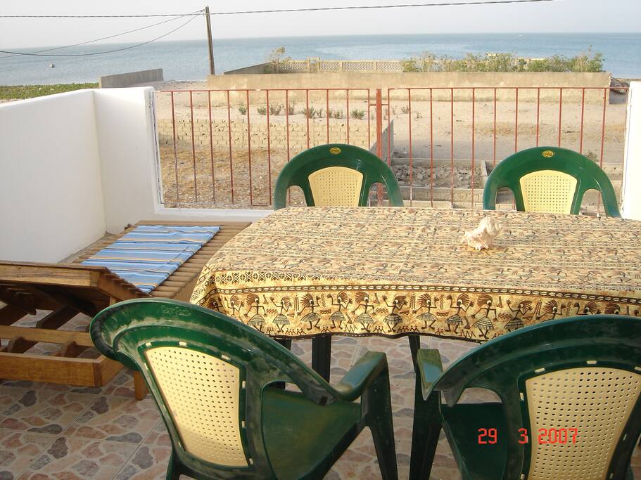 TERRASSE VUE MER