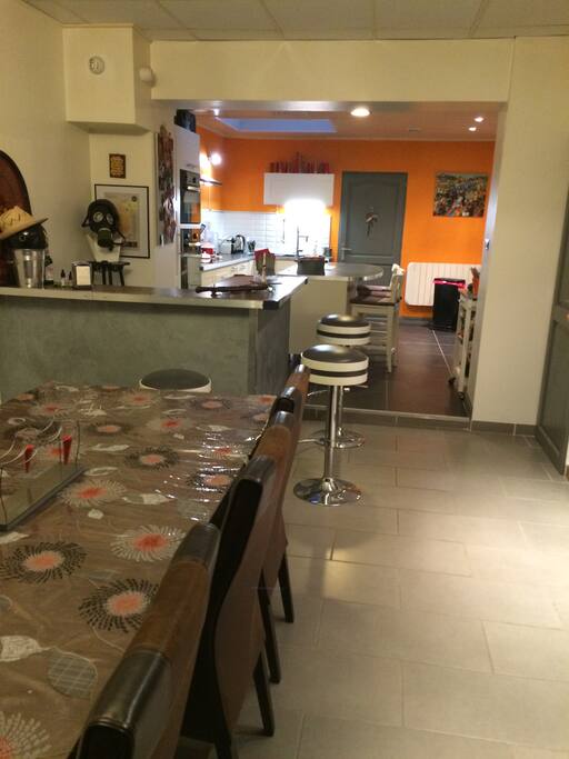 cuisine salle a manger (kitchen)