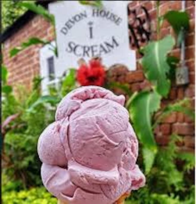 World famous Devon House Ice-Cream just a few minutes away..