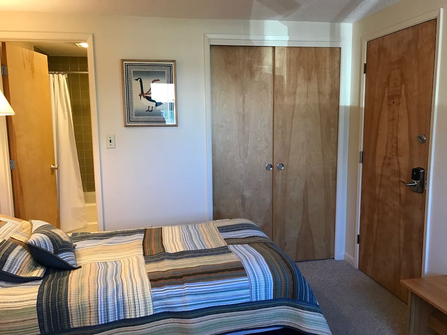 En-suite bathroom and closet