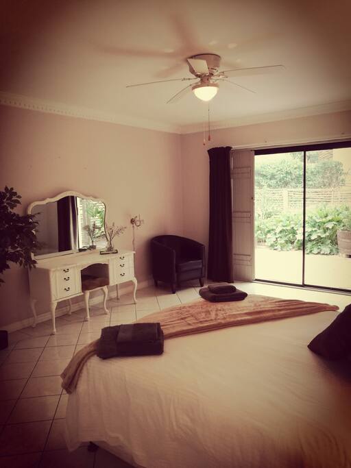 Bedroom - Dressing Table and View