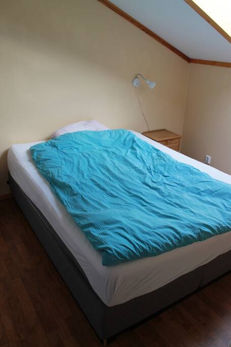 The bed room with night stand