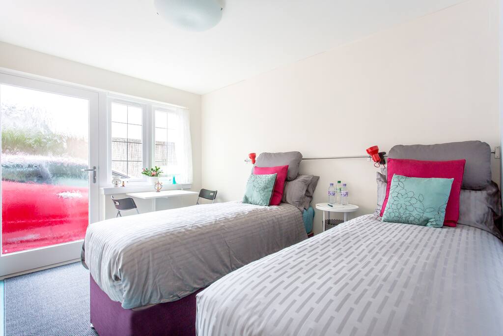 Beds made up as 2 twin. Please state preference at time of booking.