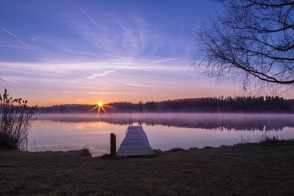 Pelhamer-See, Morgenstimmung
