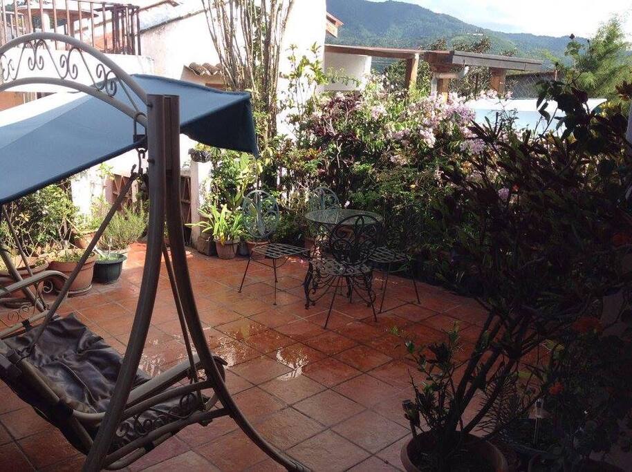 Little patio in the terrace
