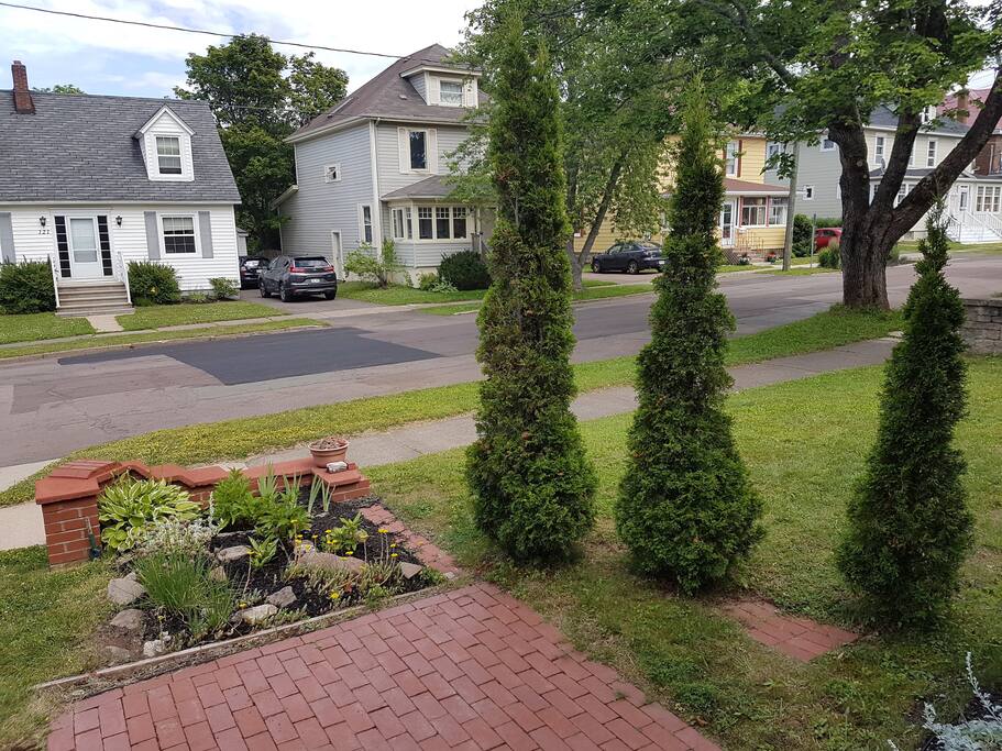Front garden