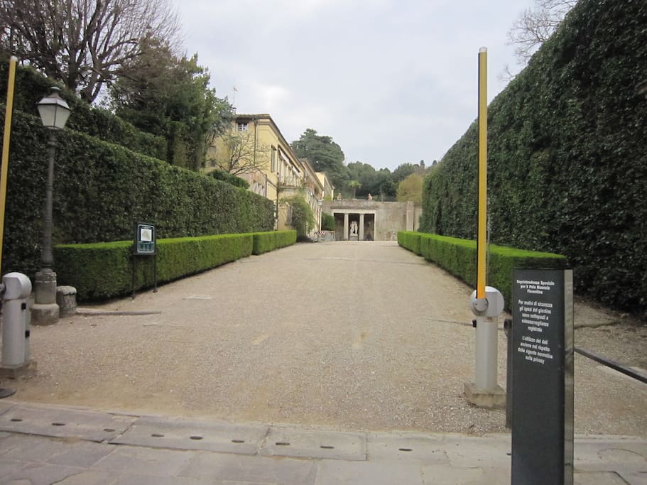 Boboli Garden entrance
