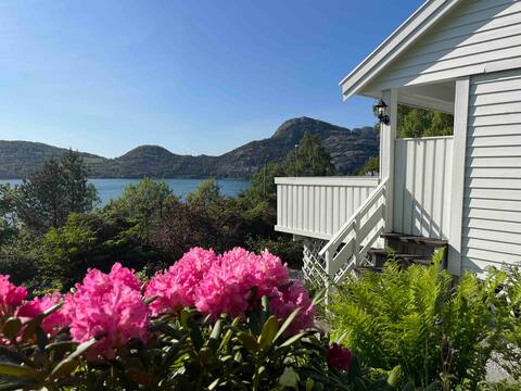 Cabin with a beautiful view over the Lysefjord