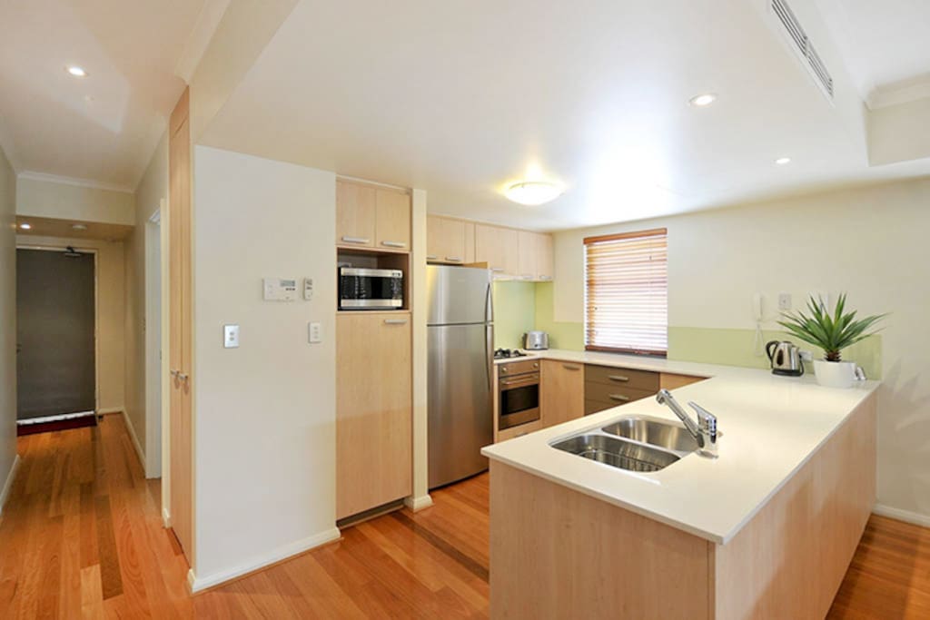 Fully equipped kitchen