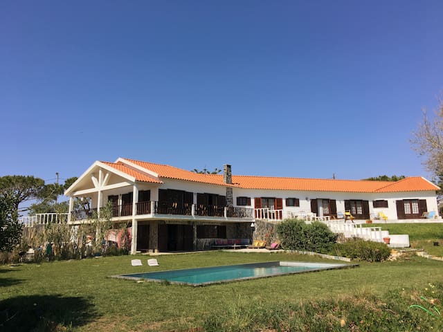 Elemental Ericeira – Surf Villa – garden & pool