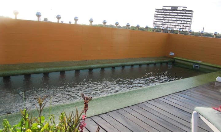 Квартира с 1 спальней в Barracas с отдельным входом и приватным садом