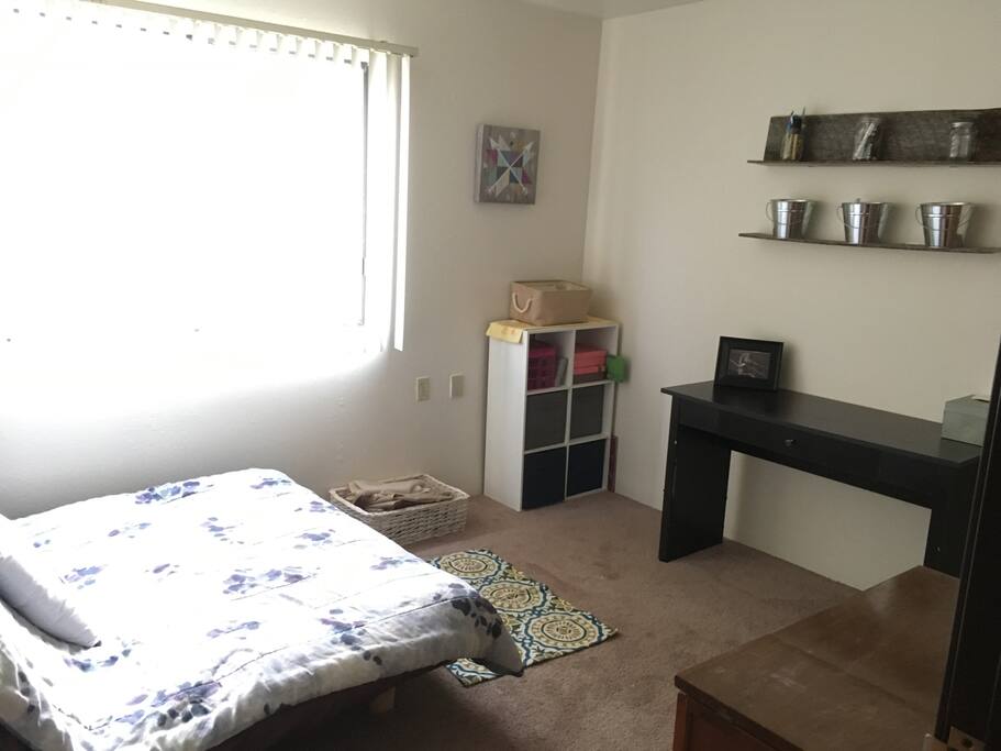 Plenty of space and the whole cloest is yours =)