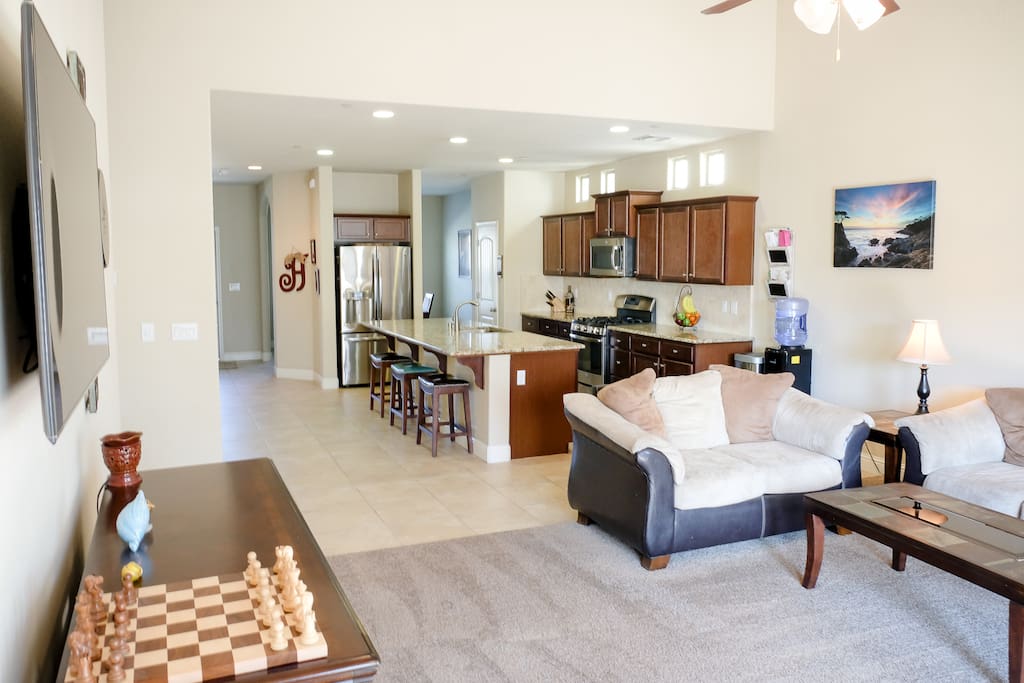 Open Floor Plan great for families.