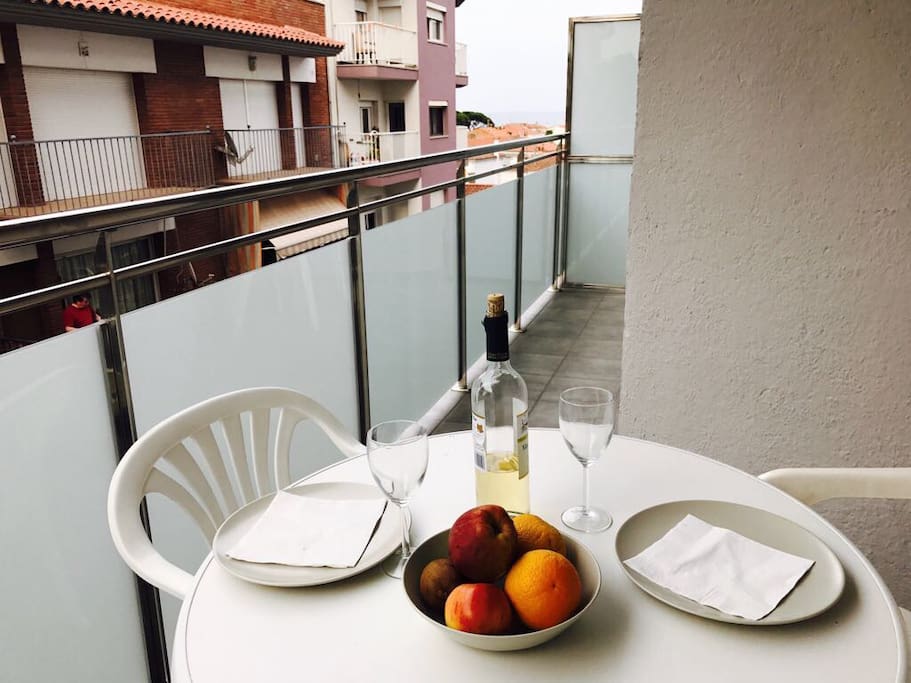View from balcony