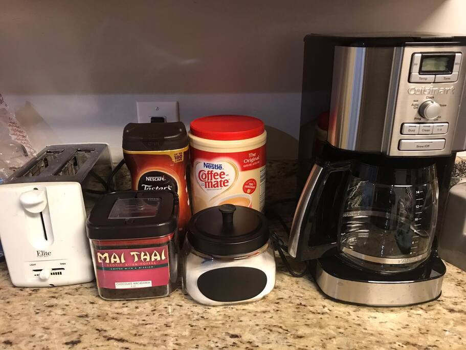 We provide free coffee