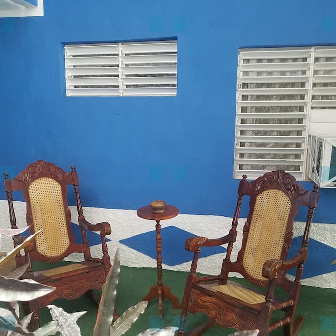 Oudoor seating area