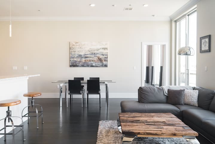 Easy Living at a Downtown Penthouse with Private Terrace