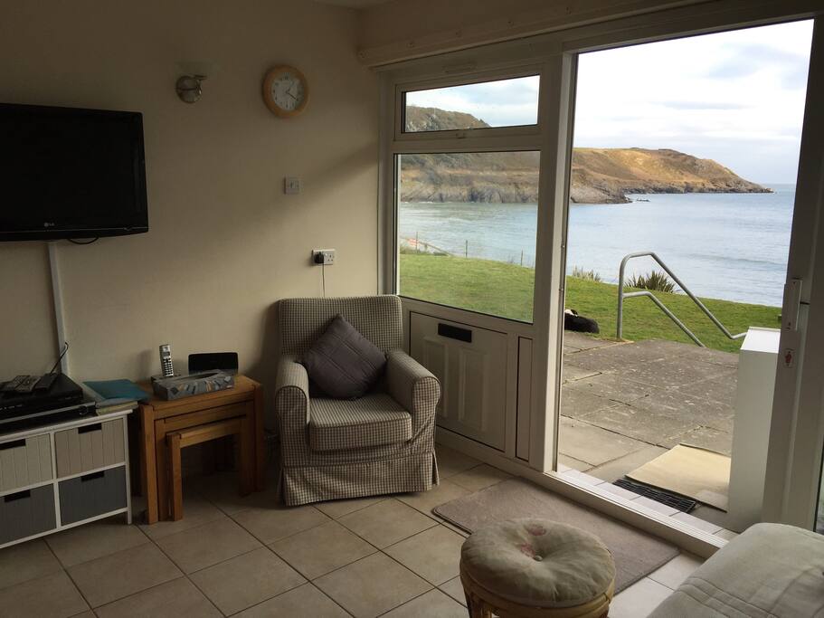 Relax with a book or watch the TV in the lounge with sofa, sofa bed and armchair