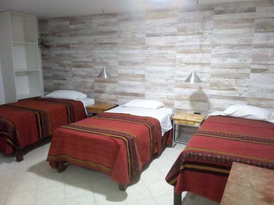 habitación triple
